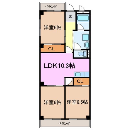 プルミエ小島の物件間取画像